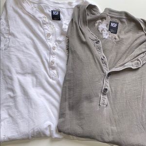 NSF distressed men’s shirts